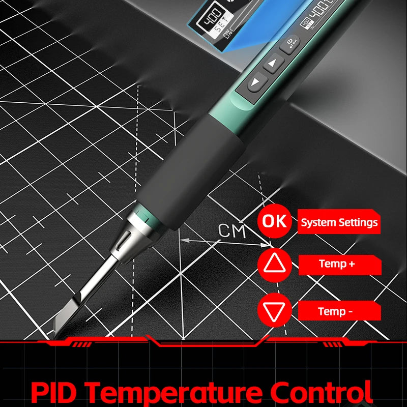 ZT-T12 Multi-Protocol Smart Constant Temp Portable Soldering Iron High Power 100W Home Small Repair Welding Tool